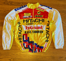 Castelli Hitachi Bosal Merckx Team Jacket 1988 Mens Medium/Small Vintage Cycling