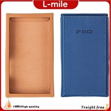1PK Brown/Blue Protective Leather Case SK-M21 For FiiO M21 NEW