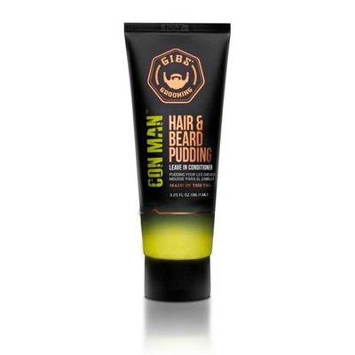 GIBS Con Man Hair & Beard Pudding - Leave In Conditioner - Curl Definer - Moi...