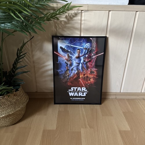 Star Wars der Aufstieg Skywalkers Kino Filmposter In Bilderrahmen
