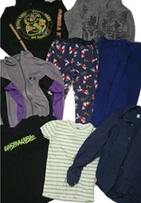Boys 10/12 Lot JJ2. Fall - Winter Clothes Bundle. Lg. Mixed Brands & Conditions 