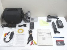 Sony Handycam DCR-HC32 Mini DV Hybrid Camcorder Nightshot  Video Transfer Kit