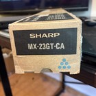 SHARP MX-23GT-CA CARTOUCHE DE TONER ORIGINALE CYAN.