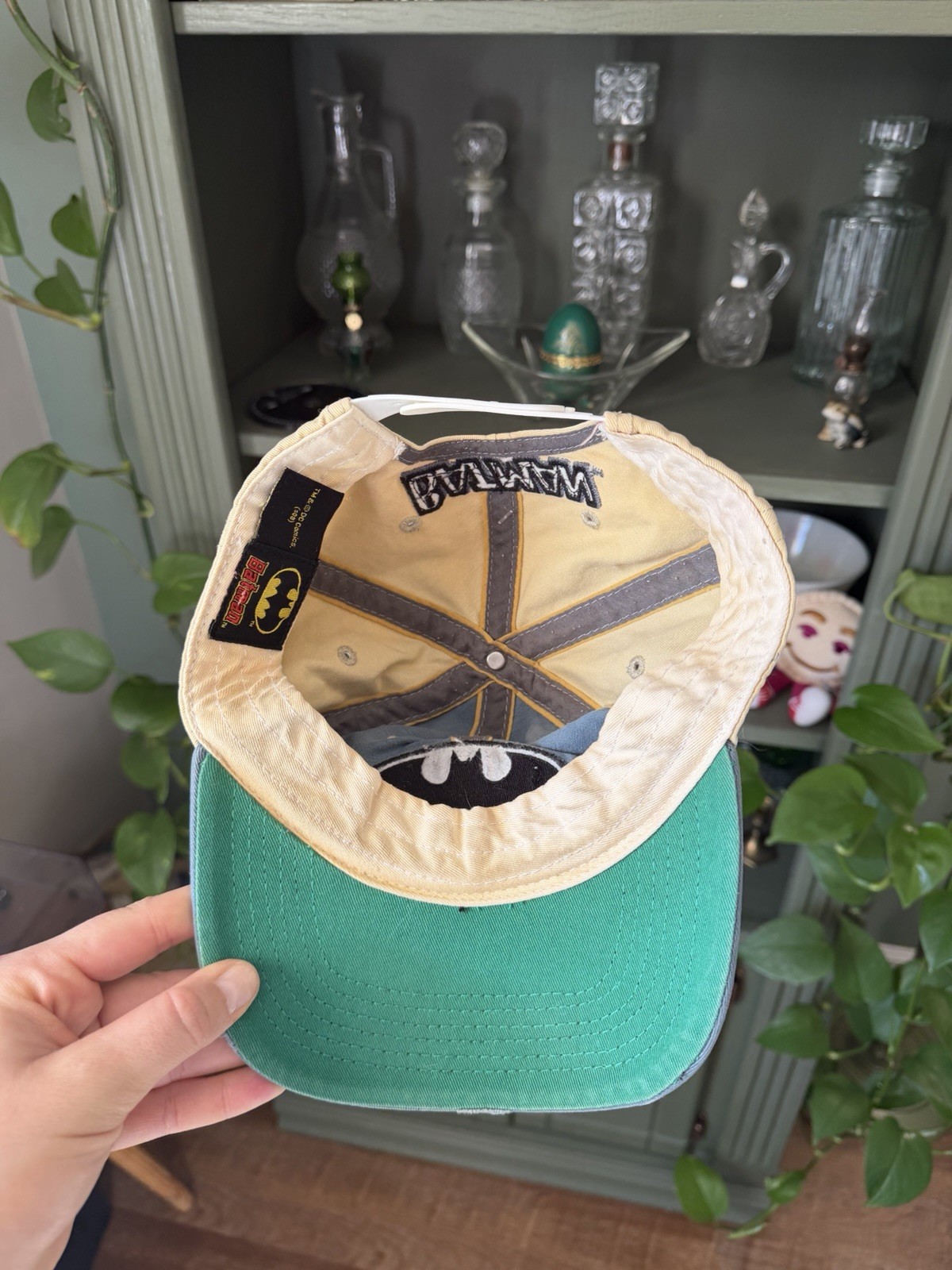 Batman Hat DC Comics Adjustable Baseball Cap Dist… - image 3