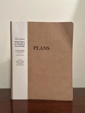 Punch Studio Monthly & Weekly Planner January 2026 - December 2026 Faux Leather