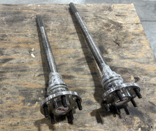Ford 9 31 Spline Flanged Axles 12 Studs Installed At 5 X 4.75 Bolt Pattern