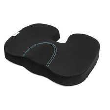 1-piece Natural Latex Car Seat Cushion Black Universal Fit Sku19cu29