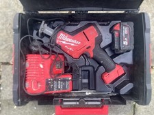 Milwaukee 18V Reciprocating Saw M18 FHZ With 5Ah Battery, Charger, and Case