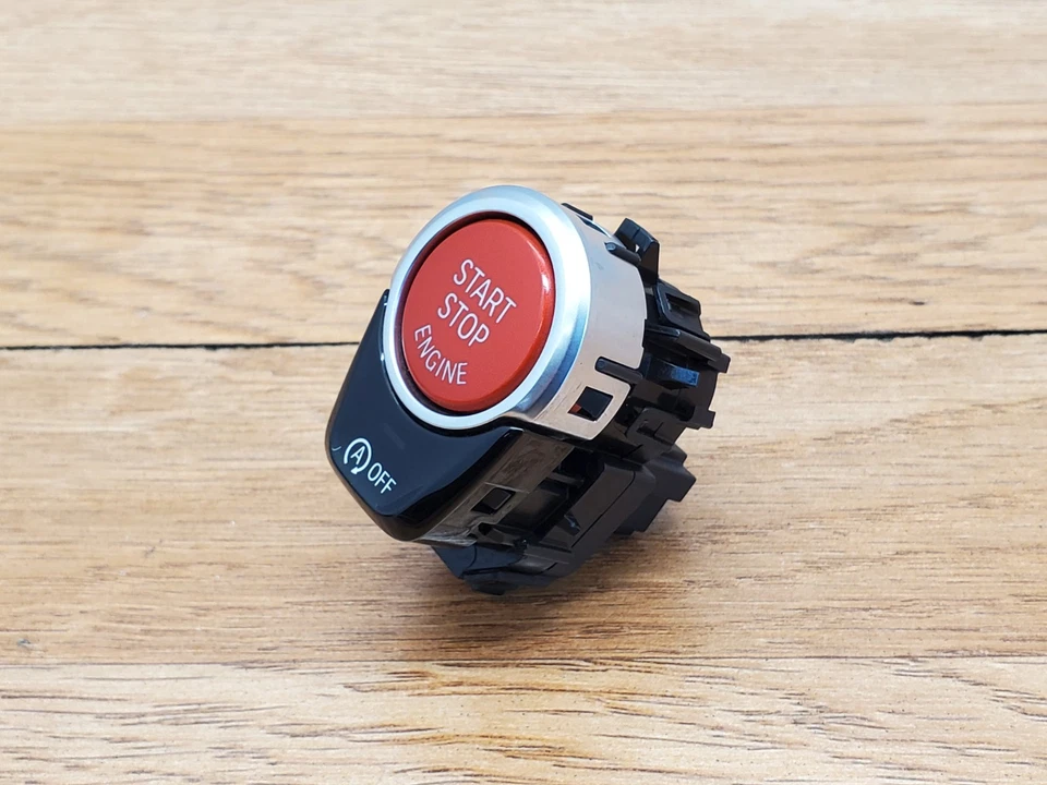 ✅ OEM BMW F90 M5 F97 F98 X3M X4M Auto Start Stop Ignition Button Switch Red - Image 3 of 4