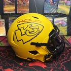 Patrick Mahomes Signed Kansas City Chiefs Full Size Helmet Becket Certified