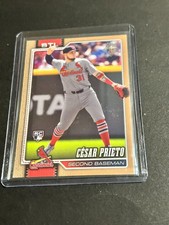 2026 Topps Series 1 - Cesar Prieto #95 Gold Parallel /2026