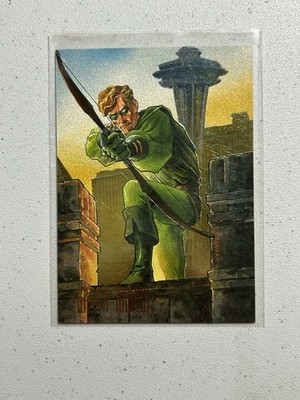 1994 DC COMICS SKYBOX GREEN ARROW CARD #F3