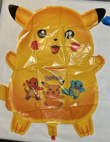 Globos troquelados Pokemon Pikachu & Friends 12 piezas 2 de cada personaje fiesta - Imagen 8 de 10