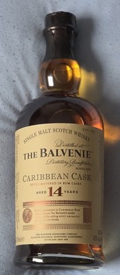 THE BALVENIE - CARIBBEAN CASK Single Malt Scotch Whisky - 70cl - 43% - Aged 14 y