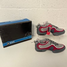 Bloch Boost DRT II Dance Shoes Trainers Red Grey Adults UK 8