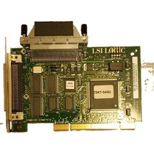 LSI Logic SYM8751D PCI SCSI Controller Card, 1 Port, MPN 348-0038661A