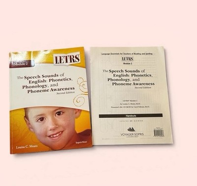 Letrs Module 2 the Speech Sounds of English Phonetics & Handouts Training