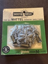 Unused On Blister Card Mattel Shootin' Shells For All Mattel Shootin' Shell Guns