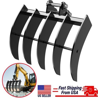 NEW Rake Attachments Tools For Mini Excavators 1 Ton To 1.5Ton Mini Digger USA