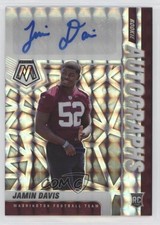 2021 Panini Mosaic Rookie Auto Mosaic Jamin Davis #RA-54 Auto 5l1