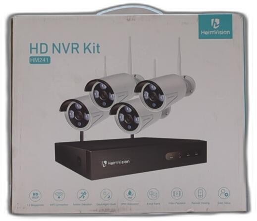 HeimVision HM241 Wireless Security Camera System, 8 Channel NVR