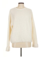 Wild Fable Women Ivory Pullover Sweater M