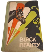 Vintage rare Black Beauty Sewell Anna childrens Charles E Graham art deco cover