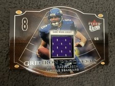 2004 Ultra Football Gridiron Producers Platinum Matt Hasselbeck #9/9