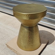 La Redoute Gold Side Table NEW