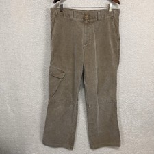 Ted Baker Jean Corduroy Cargo Pants Men’s 36x31 Beige Baggy Skater Hip Hop