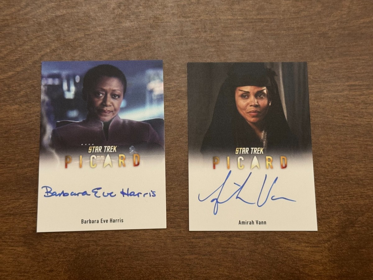 STAR TREK PICARD Season One Autograph Trading Cards - CHOOSE CARD