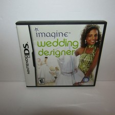 Imagine Wedding Designer Nintendo DS Video Game with Manual Tested and Working