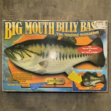 Big Mouth Busch Bass Singing Fish (DOES SING) *READ AS IS RARE