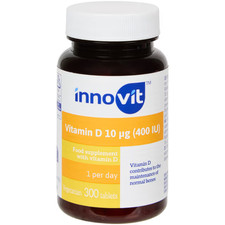 Innovit Vitamin D 10 mcg | 300 Tabletten
