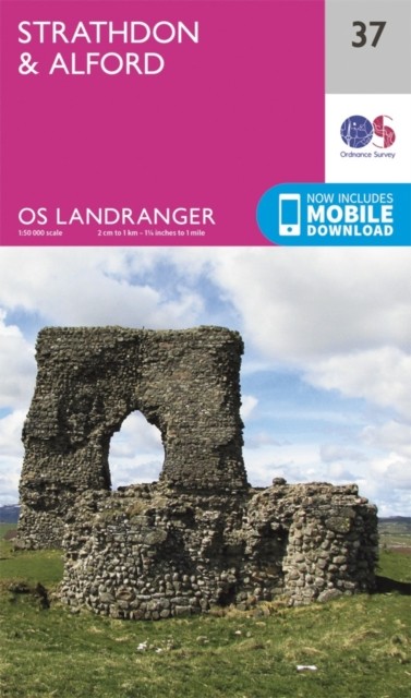 Strathdon Alford Landranger Map 37 Ordnance Survey Latest - Image 5