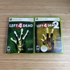 Left 4 Dead 1 and 2 Bundle (Microsoft Xbox 360, 2009) CIB Great Condition