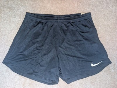 Women's Nike Dri Fit Park 20 KZ Shorts CW6154-451 Size Medium Obsidian White