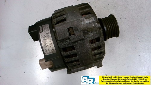 Lichtmaschine 70A 037903025S 1198 CCM 44 KW VW Polo 1.2 6R Versand anfragen
