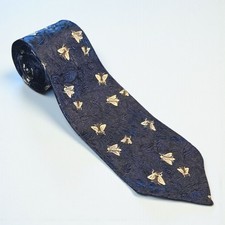 Vintage 1950s Marea Necktie Spiderwebs Embroi...