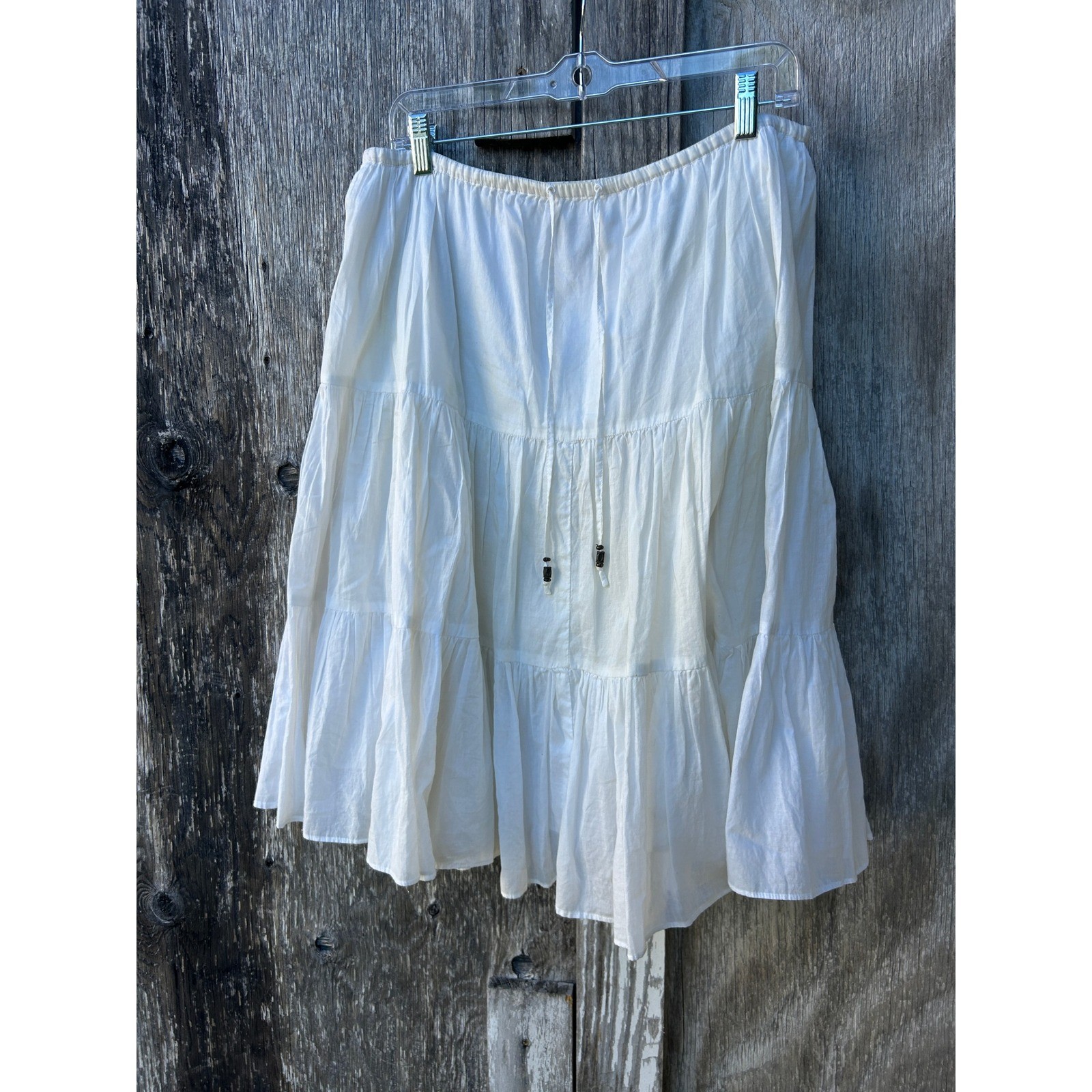 Lauren Ralph Lauren Prairie Skirt Women S Boho Beaded Coastal Grandma Festival