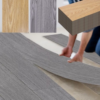 5-50 m² PVC Selbstklebend Dielen Plank Vinylboden Bodenbelag Boden Vinyl Fliesen