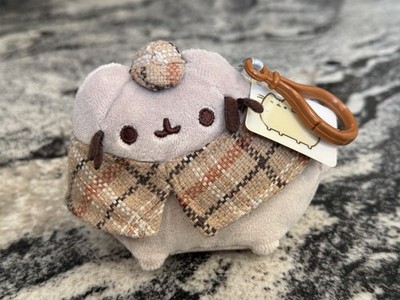 Pusheen Detective Plush Cat Backpack Clip HTF Gund Stuffed Kitty Sherlock Holmes