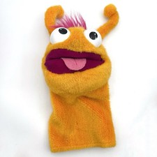 Alien Hand Puppet 1993 DAKIN Creature Orange- Rare