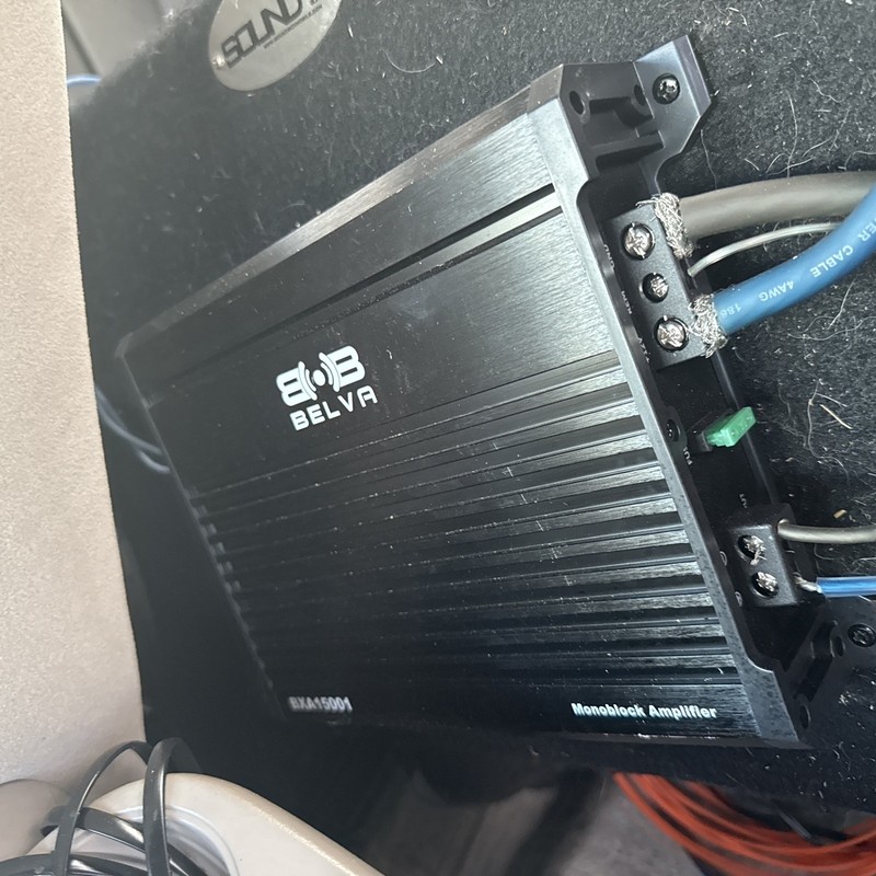  Belva BXA15001 1500W BX-Series Class-AB Monoblock Amplifier