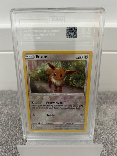 Eevee graded TAG 8.5 for sale on eBay