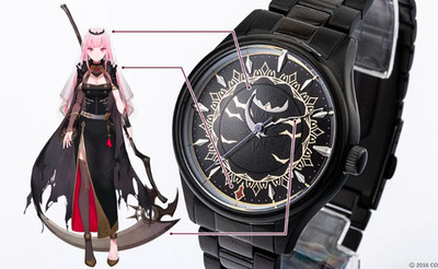 SuperGroupies Mori Calliope Model Watch Hololive English -Myth- 2024 USED Japan