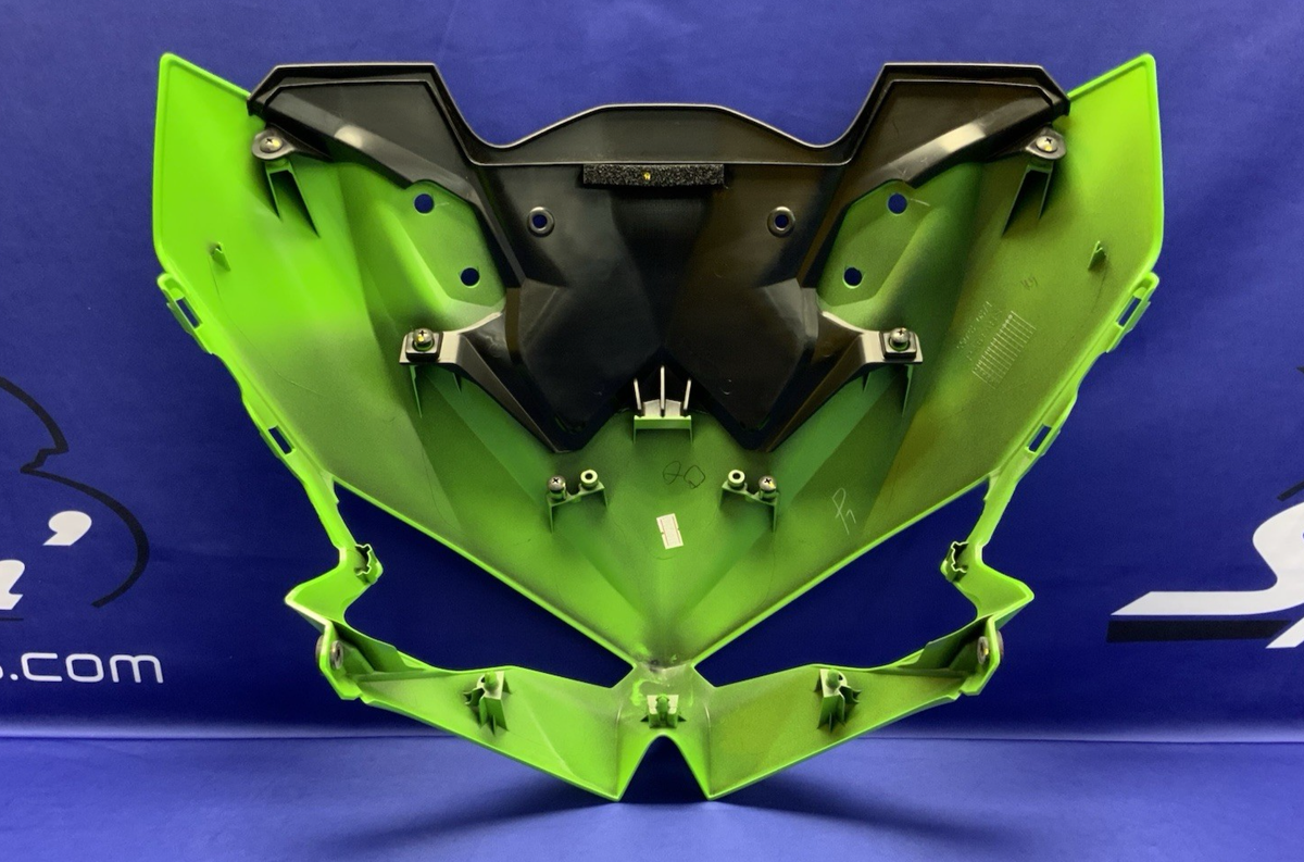 【キンハナ】 Kawasaki Front Upper Cowling (Green) Ninja 500 2024-2026 OEM 55028