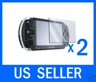 2 Sony PSP Protector Screen Film Skin Shield Lens US Seller 1000 2000 3000 lcd