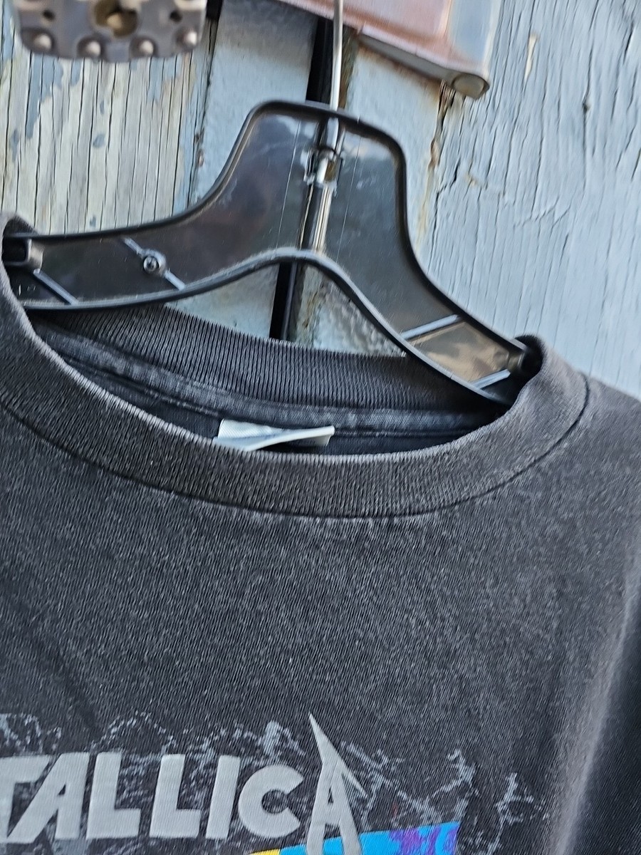 METALLICA GUNS 'N ROSES Vintage 1992 Faith No More Tour Black
