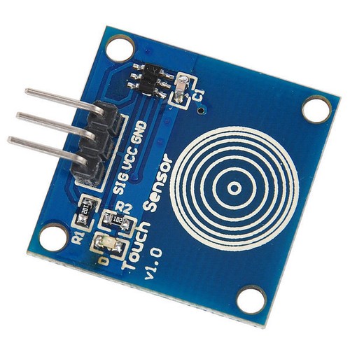 TTP223B Digital Touch Sensor capacitive touch switch module Power 2 ~ 5.5V DC - Photo 1 sur 3